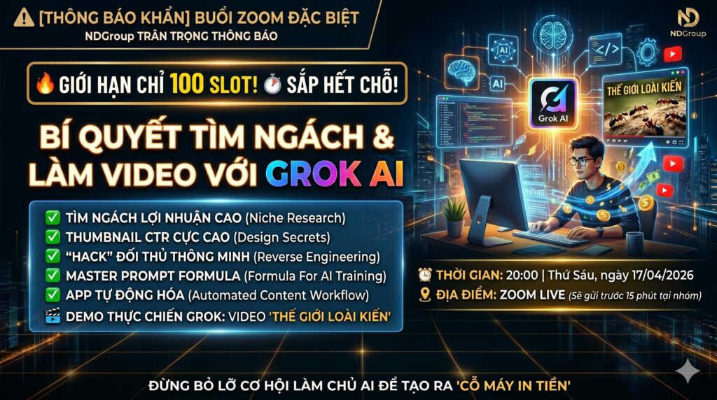 🚀 LỘ TRÌNH CHIẾN THẦN CONTENT: TỪ TƯ DUY ĐẾN TỰ ĐỘNG HÓA